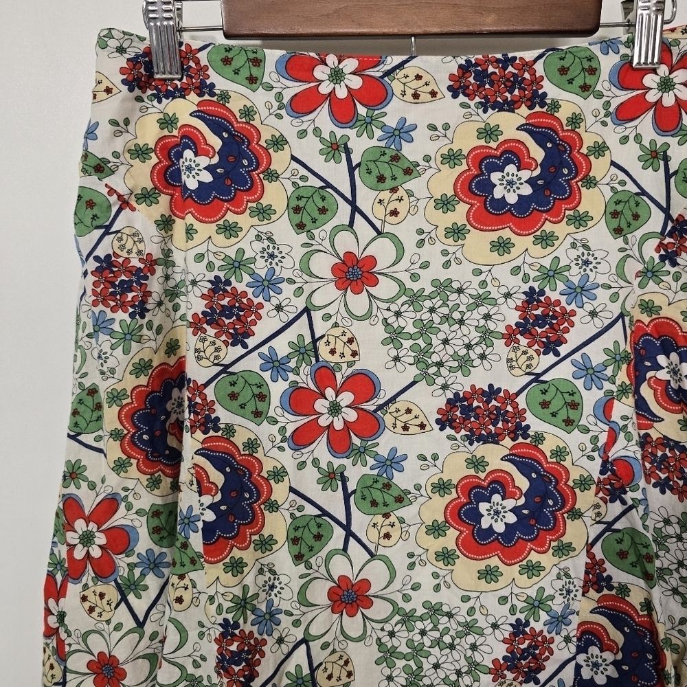 Vintage Final Touch Floral & Polka Dot Midi Skirt - Picture 4 of 6
